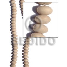 natural white wood mentos 8mmx14mm