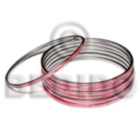 laminated hammershell pink in 3mm stainless metal