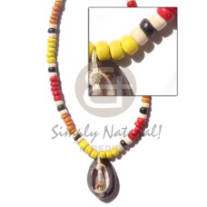 4 5mm coco pukalet in yellow combination with