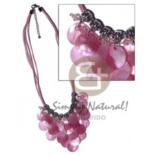 cleopatra dangling 18mm ( 25pcs.) pink hammershell