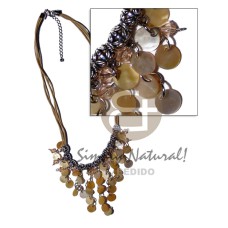 cleopatra dangling 10mm ( 36pcs.) mother of pearl shell (MOP) with