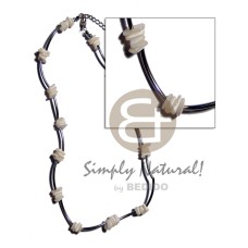 single row metal bars with white rose