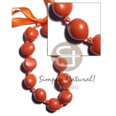 kukui nuts in pearlized orange ( 11