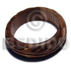 robles rounded wood with paisley groove