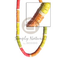 7 8 elastic coco heishe in orange 