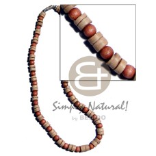 7 8mm natural white coco heishe with dyed