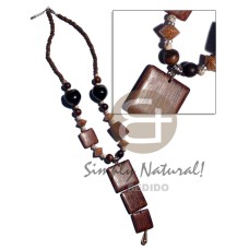 4 5mm natural brown coco Pokalet. with brown