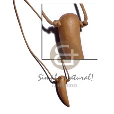 50mmx17mm tusk nangka wood on adjustable wax