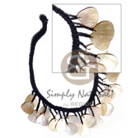 25pcs. dangling 18mmx20mm rounded mother of pearl shell (MOP) teardrop in