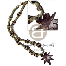 35mm coco mj pendant in macrame