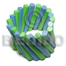 elastic 2 color combination light blue and
