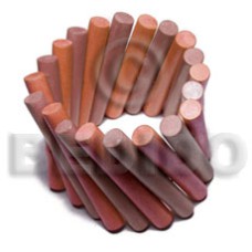 elastic 2 color combination brown tones wood