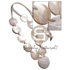10 pcs. 35mm round kabibe shells and