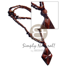 bayong ricebeads with 10mm palmwood beads shell chips