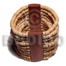 elastic 10 rows 4 5mm coco Pokalet natural