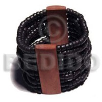 elastic 10 rows 4 5mm coco Pokalet black