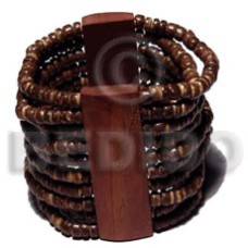 elastic 10 rows 4 5mm coco Pokalet natural