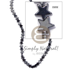 hematite  silvery and shiny opaque stone