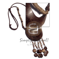 brown beige wax knotted wax cord with80mmx70mm quarter