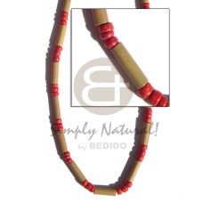 bamboo tube with red 4 5 coco Pokalet