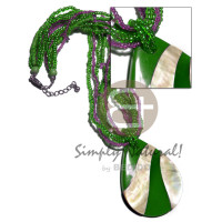6 rows 2 3mm heishe glass beads, 2 3mm
