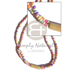 2 rows candy colored coco Pokalet