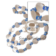27 pcs. single row 25mm natural white
