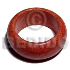 laminated buri wood bangle height =30mm thickness=12mm inner
