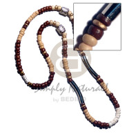 4 5mm coco Pokalet natural and brown color