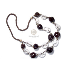 4 5mm coco natural brown with 2