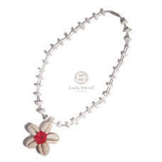 double sided sigay flower with white rose