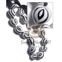 kukui seeds in animal print  zebra