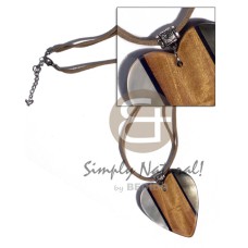 2 layers leather thong with 60mmx55mm hammershell,