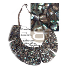 chunky cleopatra choker ( 10 flat blocks