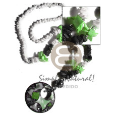 black coco sq. cut  white rose sq. cut, neon green carazy cut a