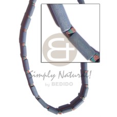 pastel blue wood tube with 4 5 coco