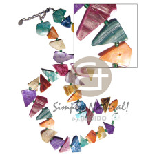 floating crazy cut multicolored hammershells with skin in varied s