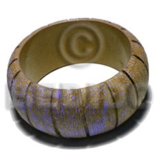 h=37mm thickness=10mm inner diameter=65mm natural wood bangle