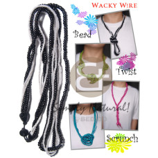 wacky wire create your own style  4 5mm coco pokalet with clear