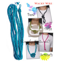 wacky wire create your own style  4 5mm coco pokalet with clear