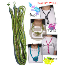 wacky wire create your own style  4 5mm coco pokalet with clear
