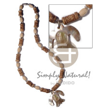 mahogany wood beads natural white  4 5mm coco pklt tiger with 30mm b