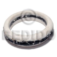 h=20mm thickness=12mm inner diameter 65mm bangle  creme black