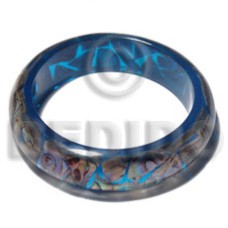h=37mm thickness=10mm inner diameter=65mm paua shells laminated
