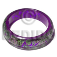 h=37mm thickness=10mm inner diameter=65mm paua shells laminated