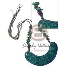 eclectic fusion collection  4 layer olive green adjustable wax