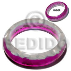h=37mm thickness=10mm inner diameter=65mm white shells laminated