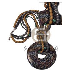 eclectic fusion collection  2 layers 7mmx9mm oval and 6m round