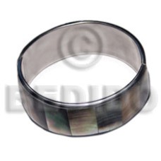 laminated inlaid black lip shell