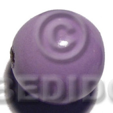 25mm natural wood beads in high